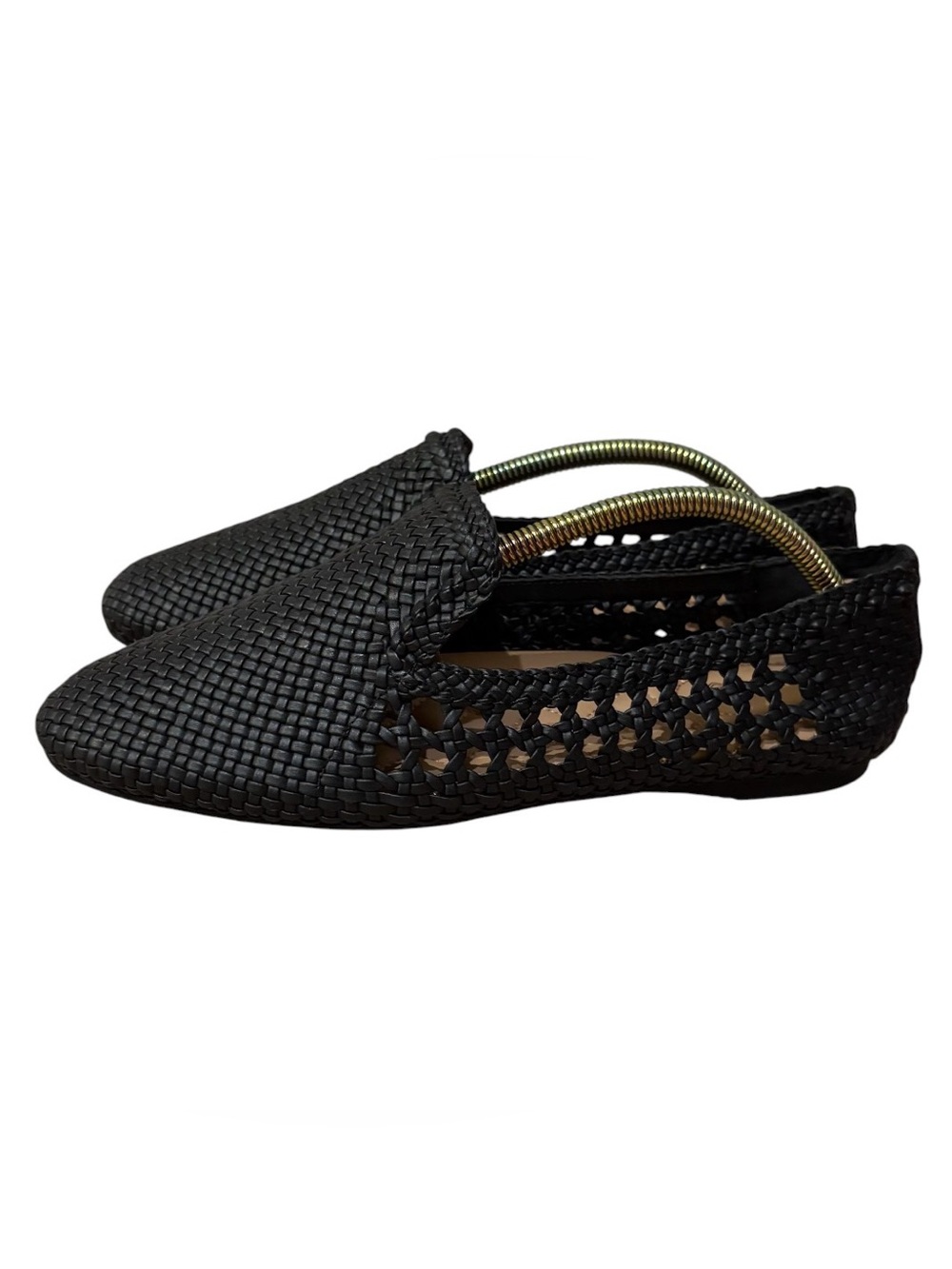 Birdies The Starling Black Woven Loafers Flats Women’s Sz 8